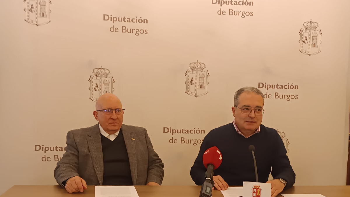 Nicasio Gómez y Ángel Martín, diputados provinciales de Vox.