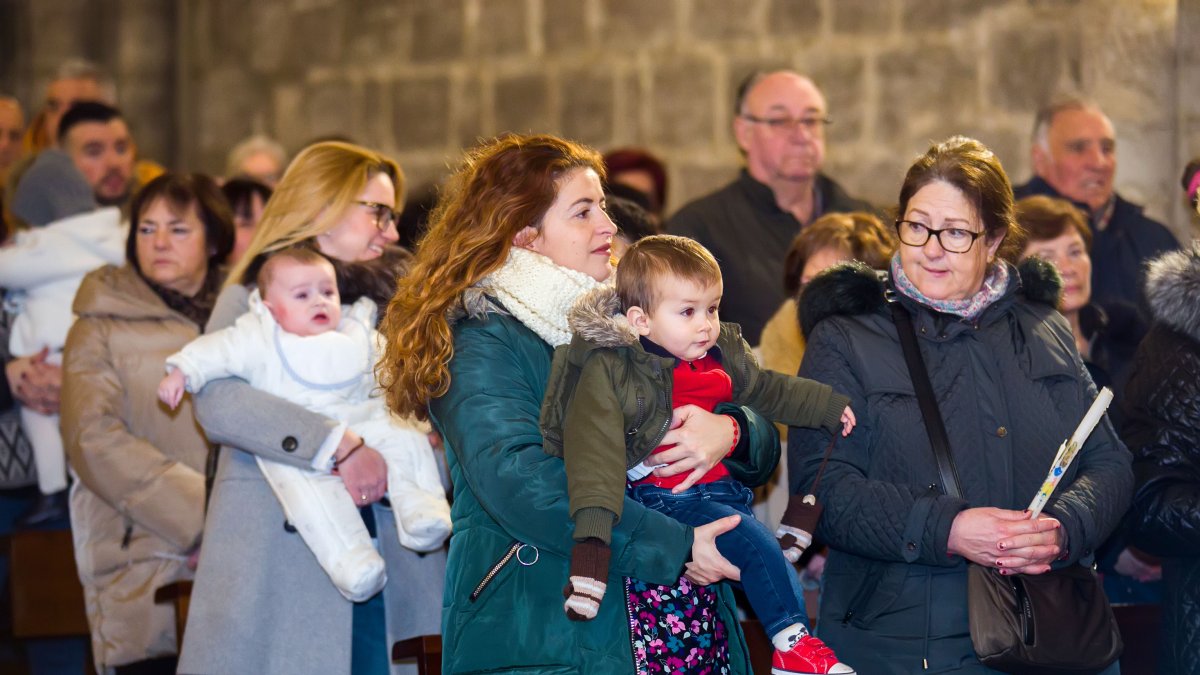 Celebración de la Misa de la Luz del pasado año.