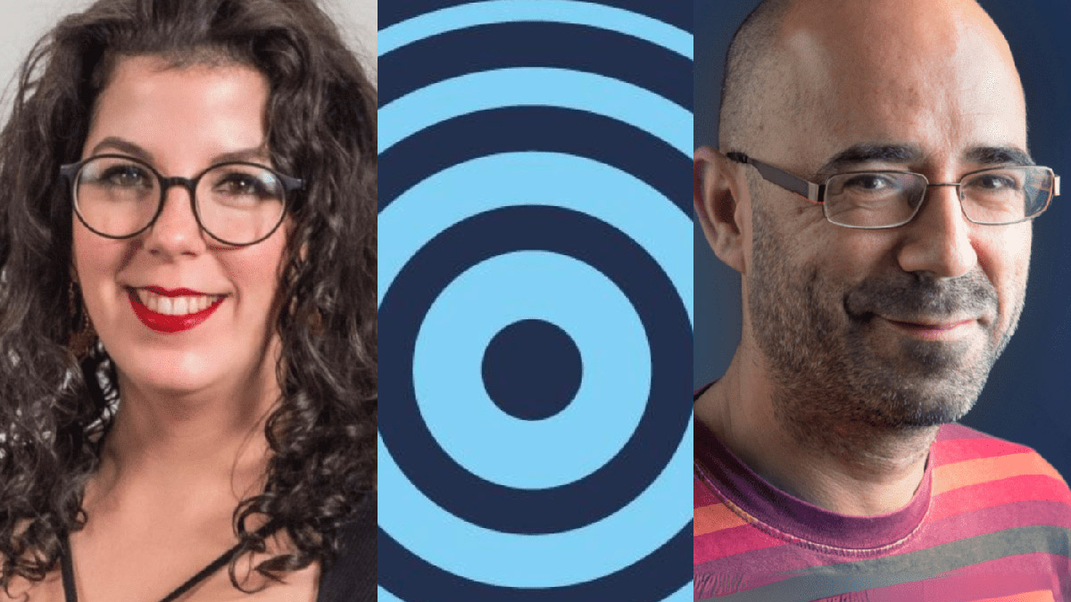 Ängela Varela y Óscar Esquivias, invitados del quinto programa de 'Concéntricos'.