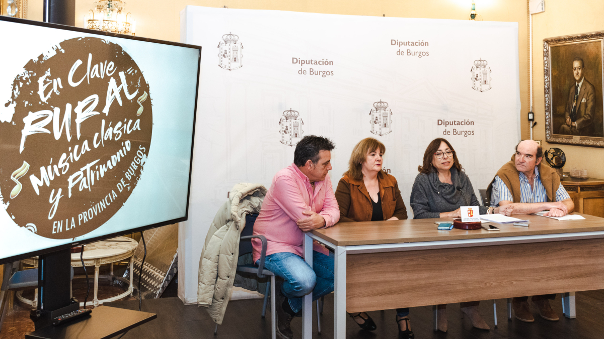 Imagen de la presentación del ciclo de música ‘En Clave Rural’.