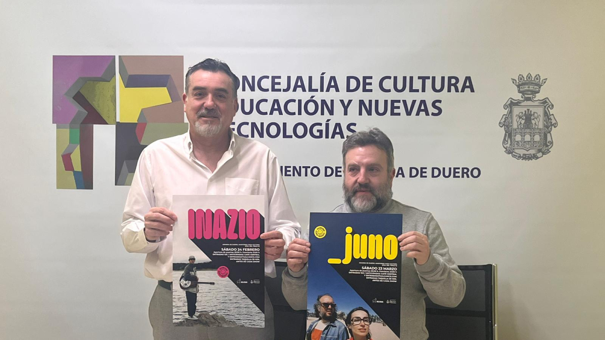 José Antonio Fuertes posa en una imagen de archivo con Luis Alberto Cuellar 