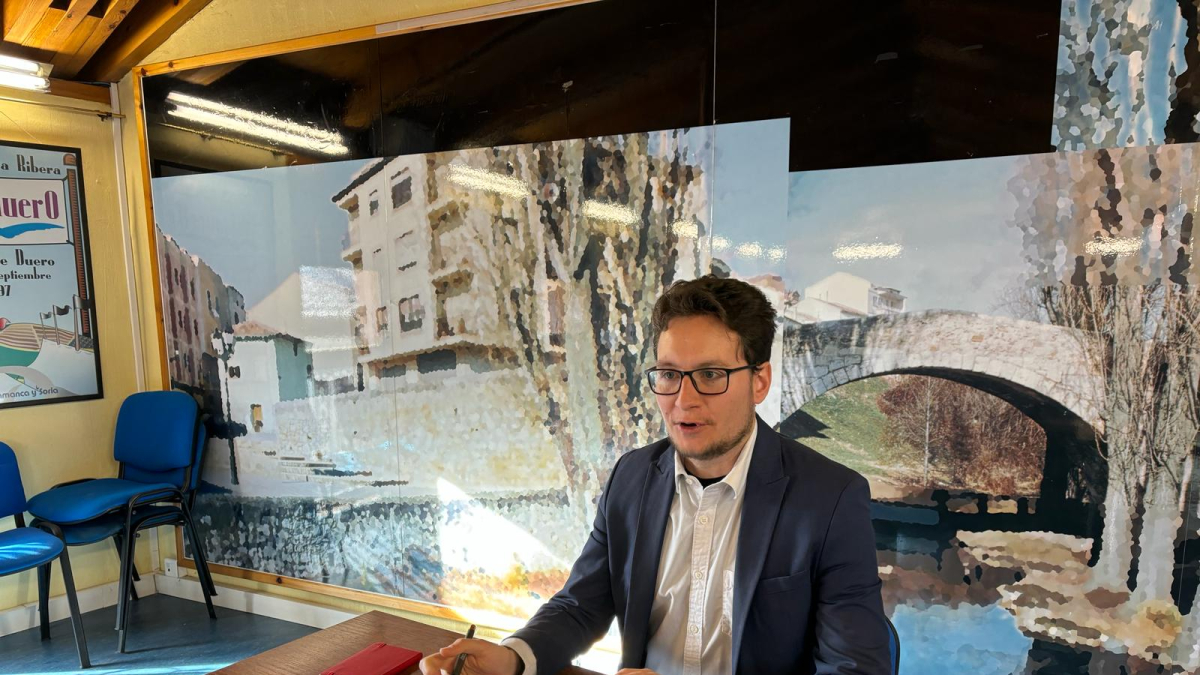 Antonio Linaje en una foto de la semana pasada