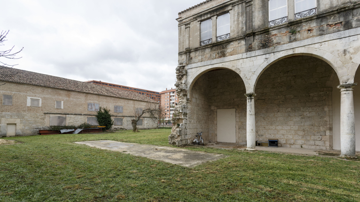 Patio interior del Hospital de la Concepción.