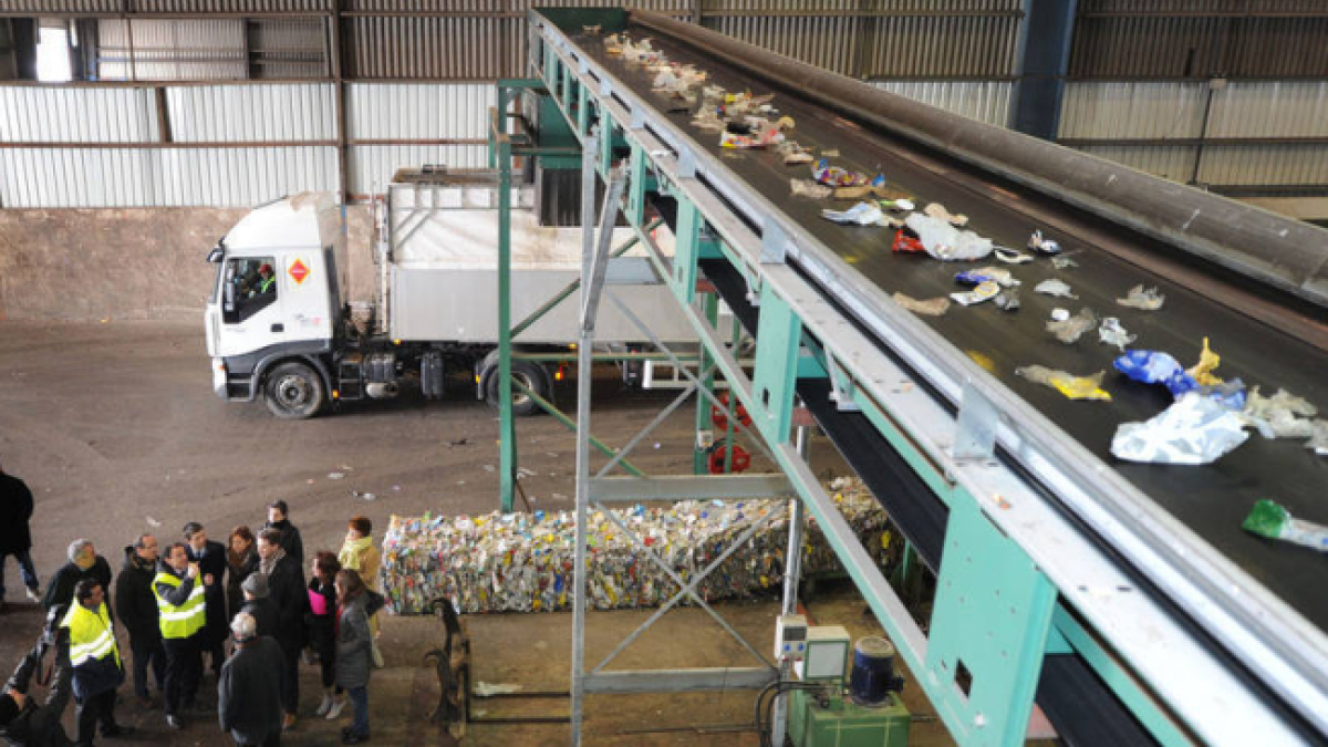 Imagen de archivo del interior del CTR de Cortes.