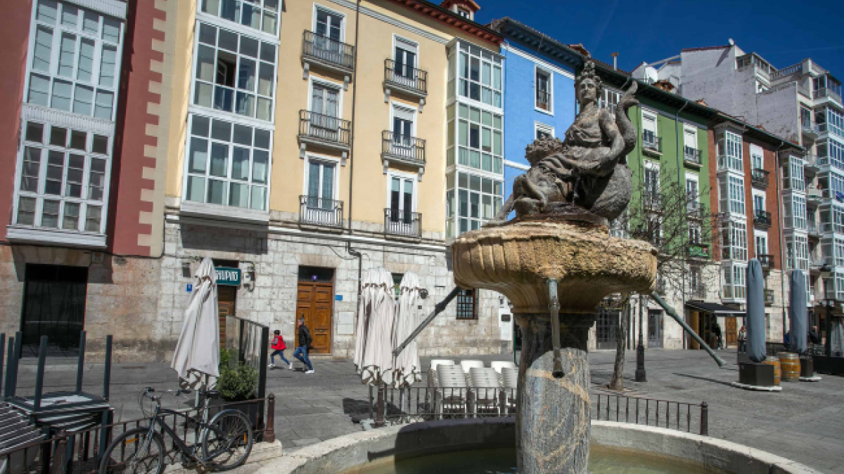 Imagen de la plaza de la Flora