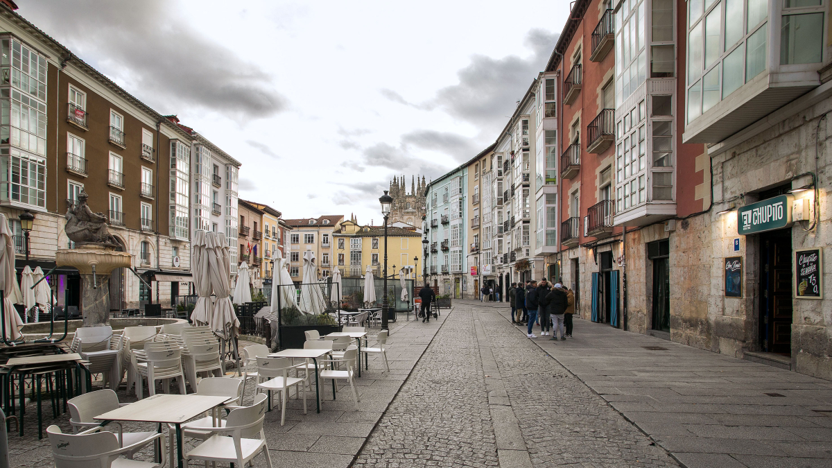 Imagen de la plaza de La Flora.