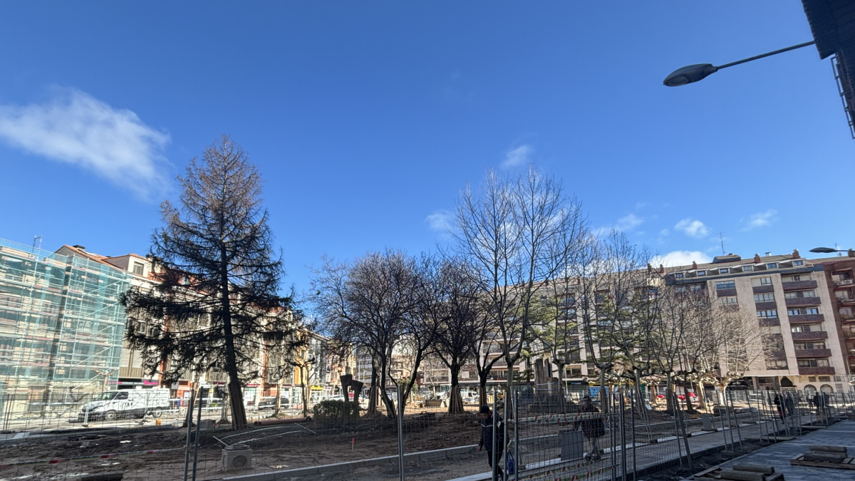 La obra está cumpliendo plazos por lo que, si todo va bien, terminará en mayo