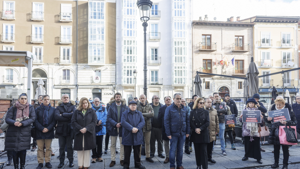 Homenaje a Sergio Delgado en la plaza de la Flora organizado por Socibur.