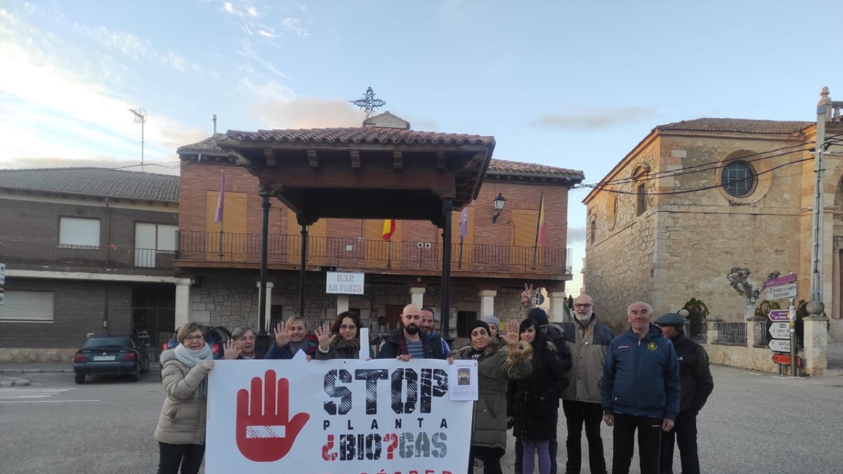 Los vecinos se han unido contra la planta de biogás