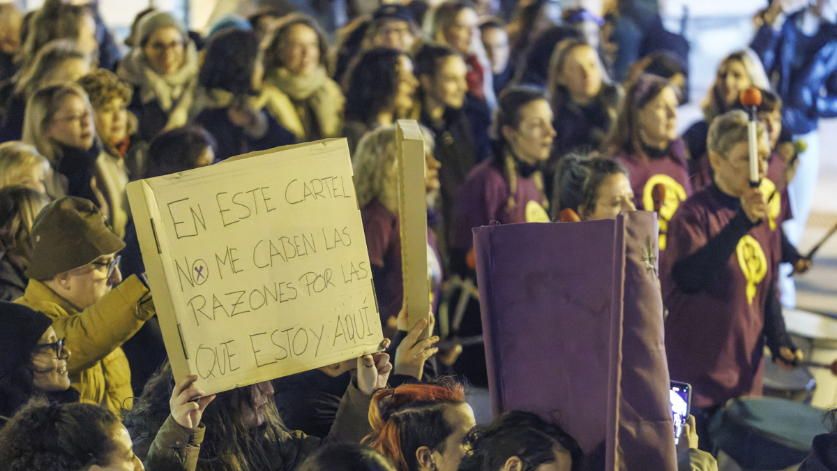 Miles de personas se movilizaron el pasado 8 de Marzo por una mayor igualdad entre mujeres y hombres.