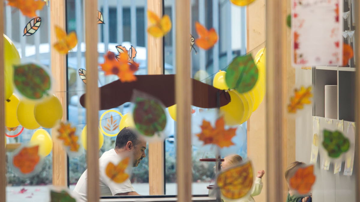 Imagen de la escuela municipal Río Vena, que incorpora 52 plazas a la oferta gratuita del primer ciclo de Infantil.