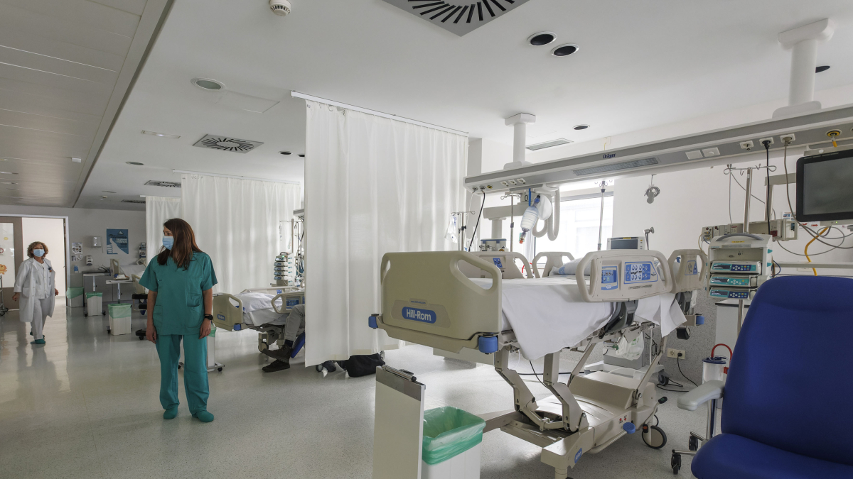 La UCI pediátrica está compuesta por nueve unidades de atención.