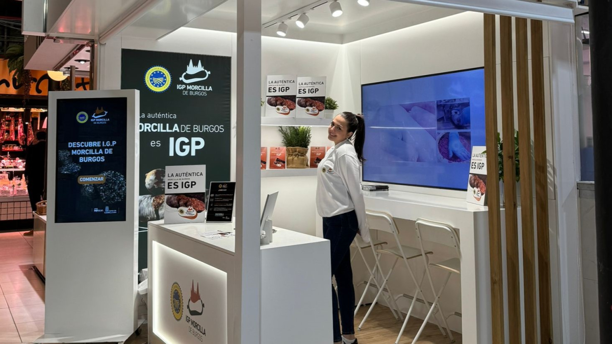 Puesto 92 de IGP Morcilla de Burgos en el Mercado de la Paz