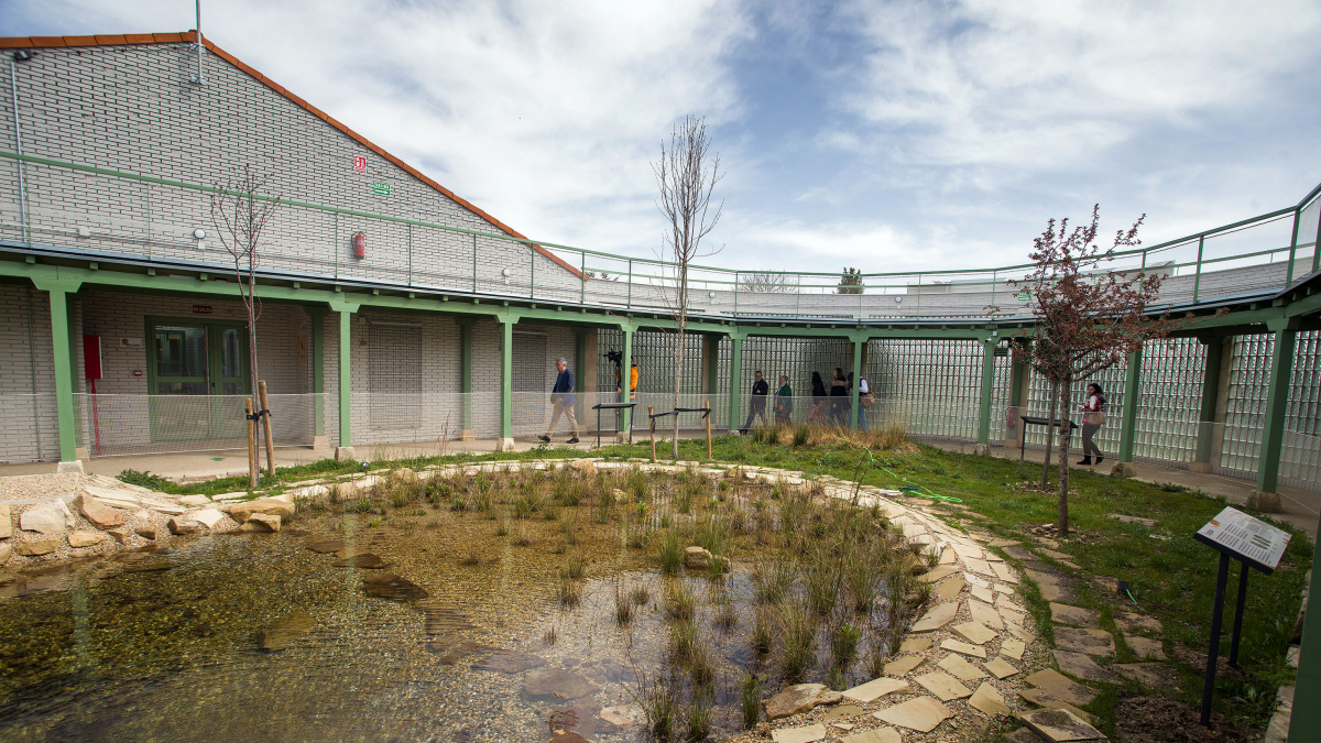 Interior del Centro de Biodiversidad, tras las obras de remodelación que finalizaron en 2023.