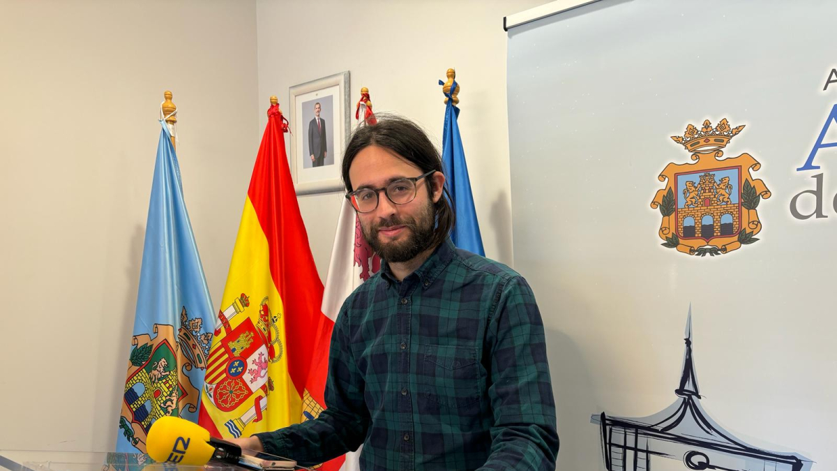 Carlos Medina es el concejal de Medio Ambiente en Aranda
