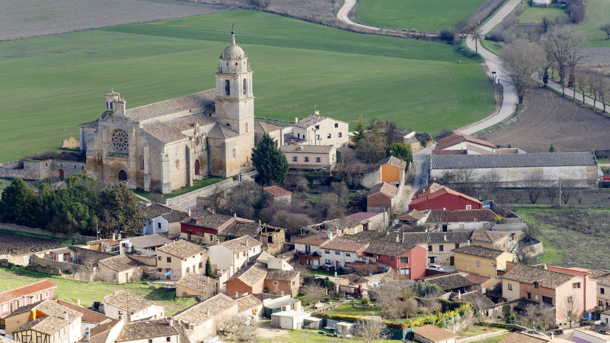 Vista panorámica de Castrojeriz.