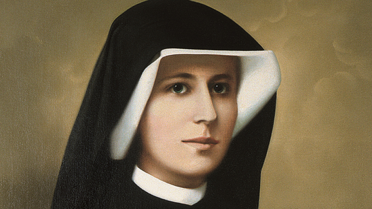 La religiosa santa María Faustina Kowalska.