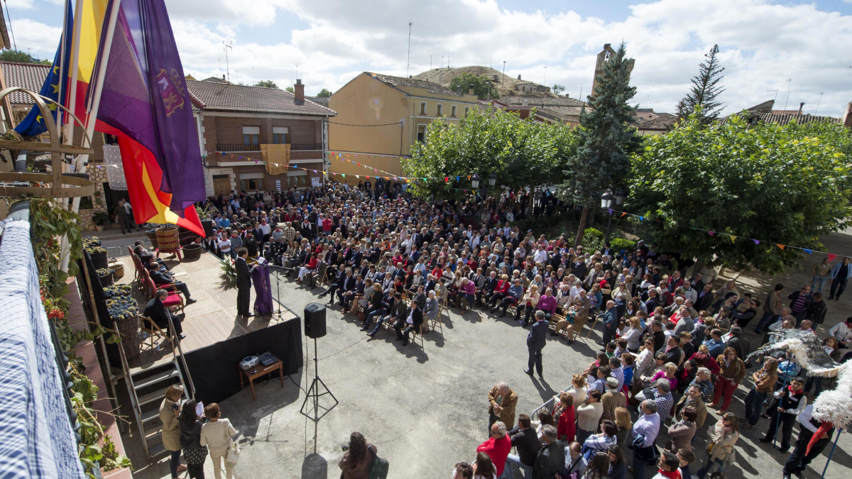 Fiesta de la vendimia de Ribera del Duero celebrada en Gumiel de Mercado.