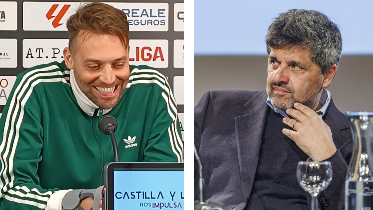 Miguel Pérez Cuesta 'Michu' y Marcelo Figoli.