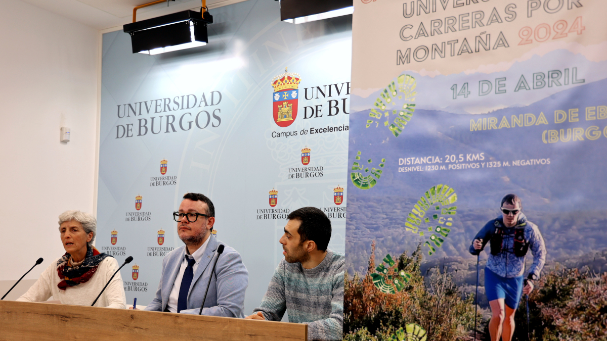 Un momento de la presentación de la competición en la UBU.