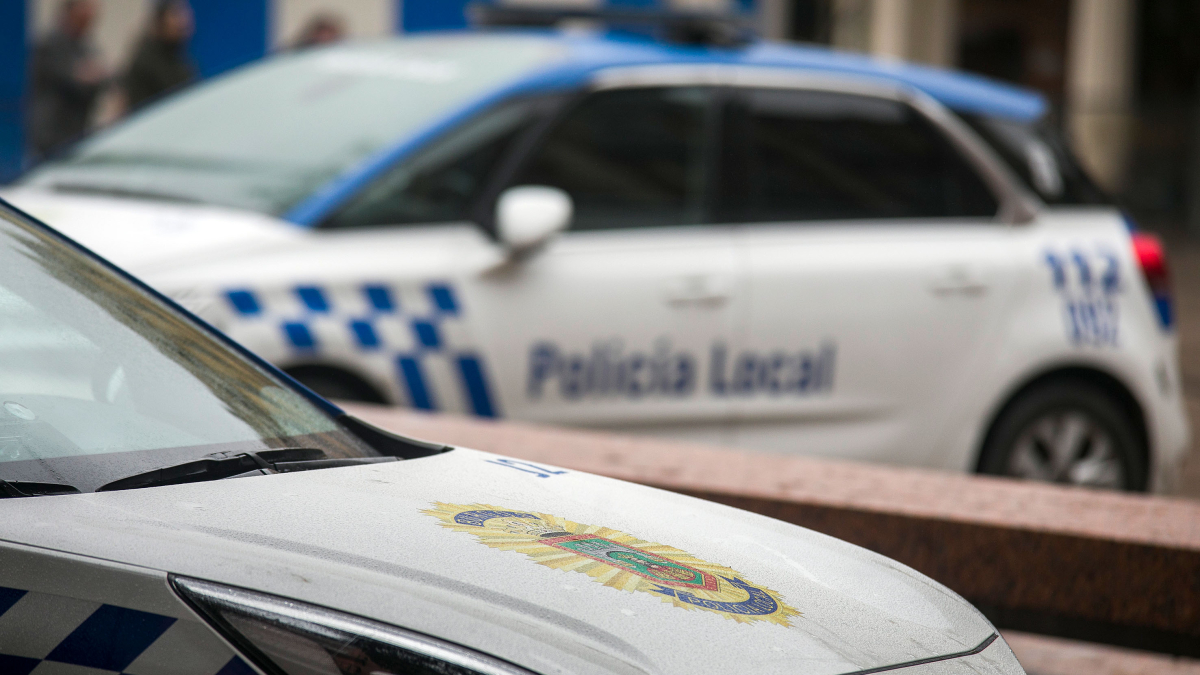 El suceso se produjo en la calle Fernán González, en la zona de ocio de Las Llanas de Burgos.