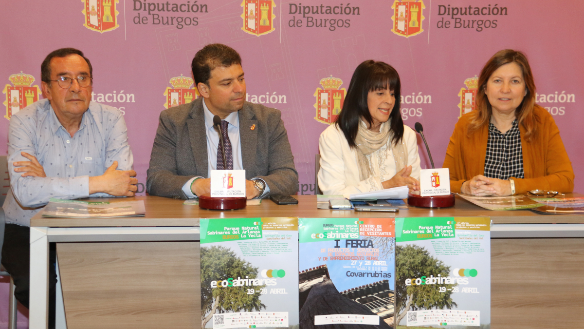 Joaquín Serna, Carlos Gallo, Inmaculada Sierra y Ana María García.