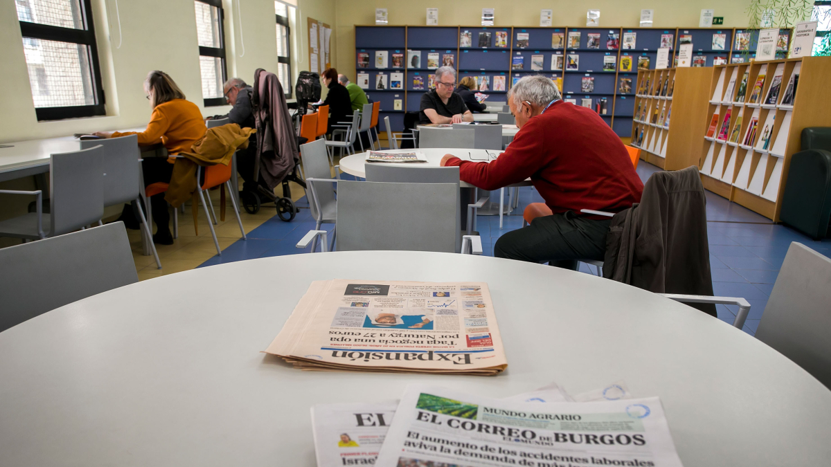 La biblioteca Gonzalo de Berceo, en el barrio de Gamonal, es la que acumula más visitas y préstamos de la red de las municipales de Burgos.