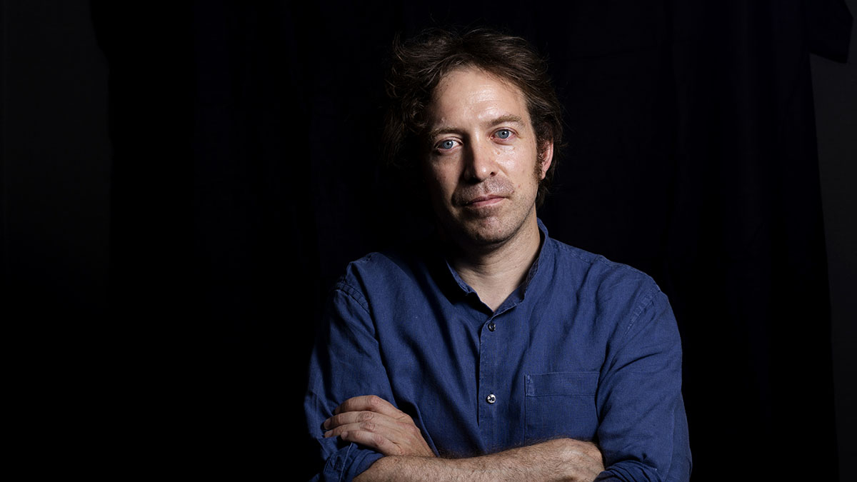 Daniel Gascón presenta en Burgos el libro de cuentos 'El padre de tus hijos'.