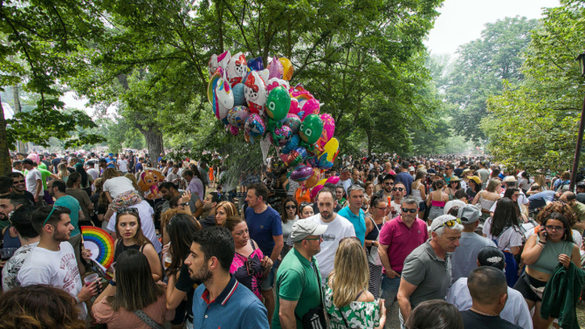 La celebración del Curpillos en el Parral en el año 2023.