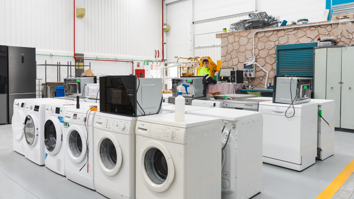 Nuevas naves de reciclado de la Fundación Lesmes
