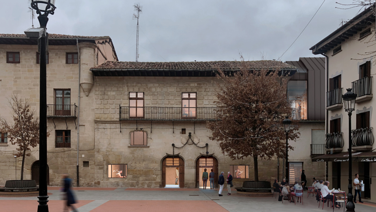 Fachada de la Casa de las Cadenas.