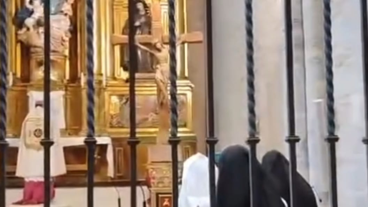 Captura del vídeo publicado en el perfil de Instagram de la Pía Unión de San Pablo Apóstol