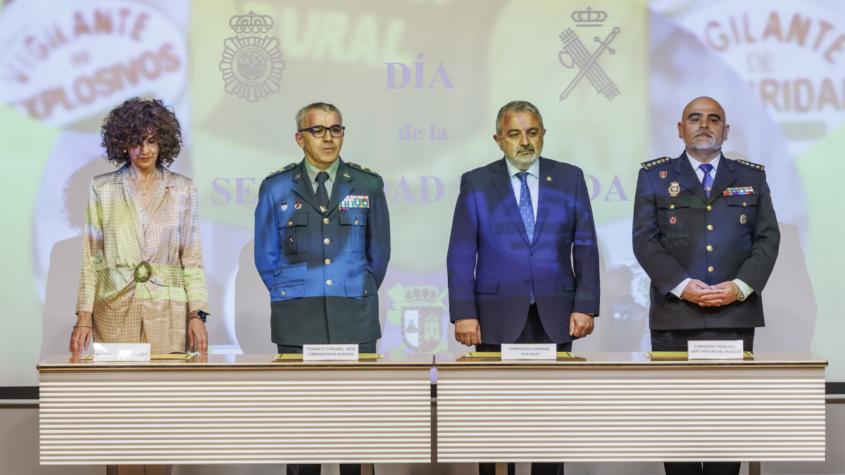 Celebración del Día de la Seguridad Privada en Burgos.