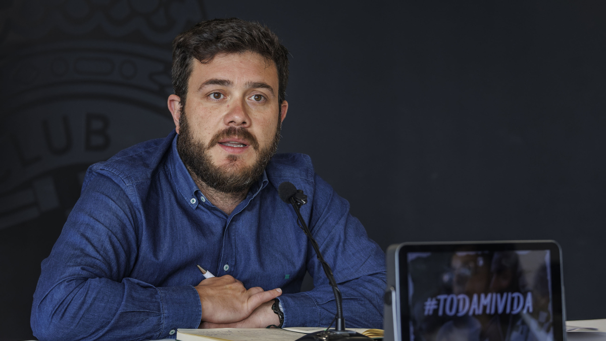 Diego Martínez, gerente del Burgos Club de Fútbol.