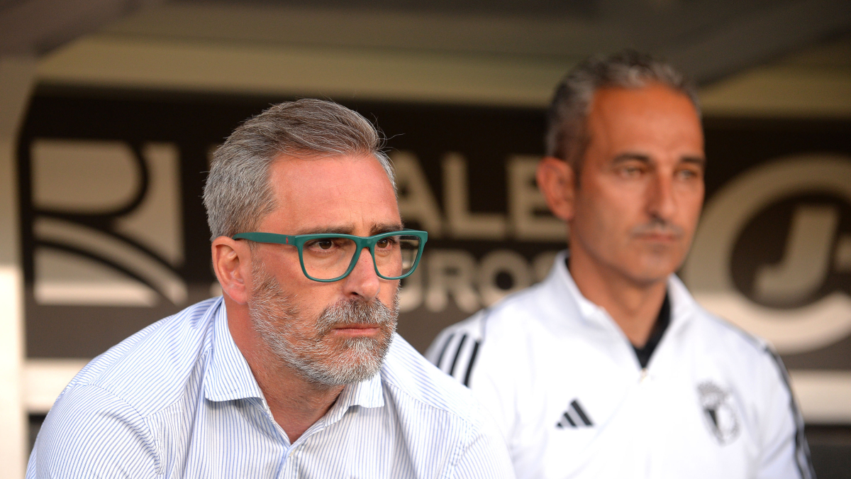 Jon Pérez Bolo, técnico del Burgos CF.