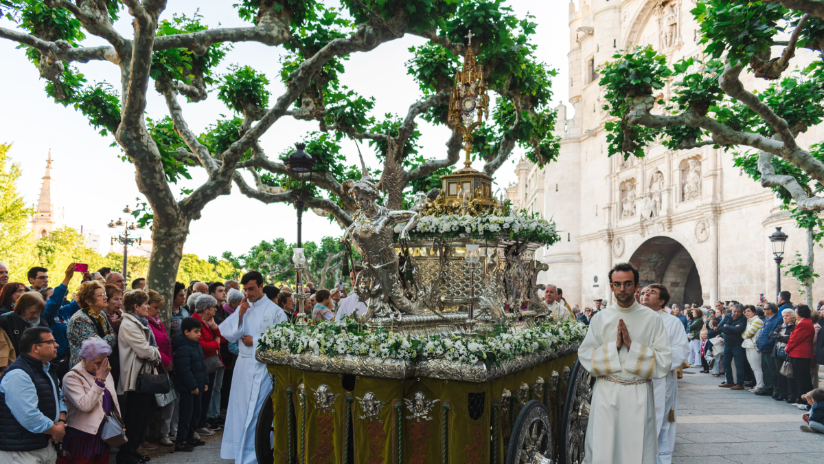 Imagen de la procesión del Corpus.