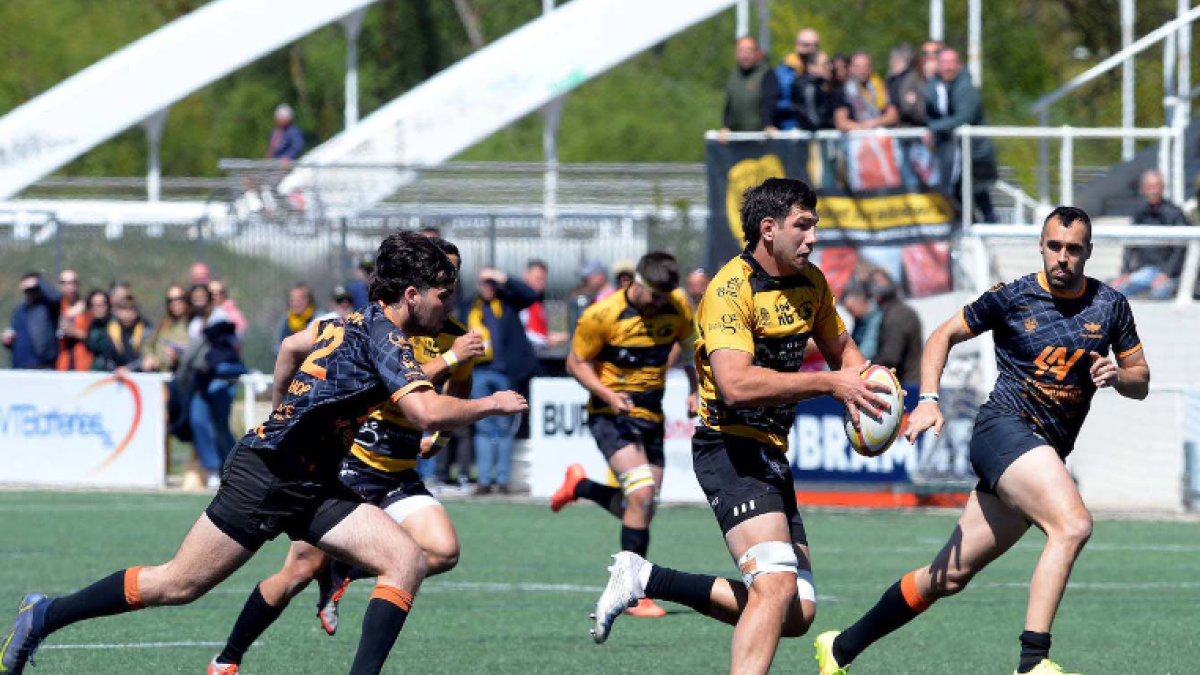 Nicolas Walker en cuartos de final frente a Les Abelles.