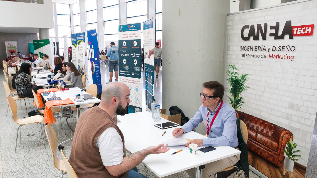 Imagen del Foro de Empleo de la UBU.