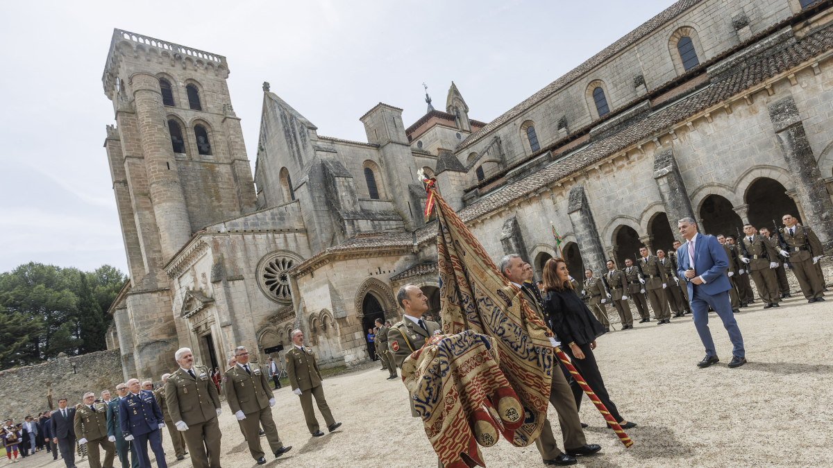 Tradicional procesión de El Curpillos en el Monasterio de las Huelgas.