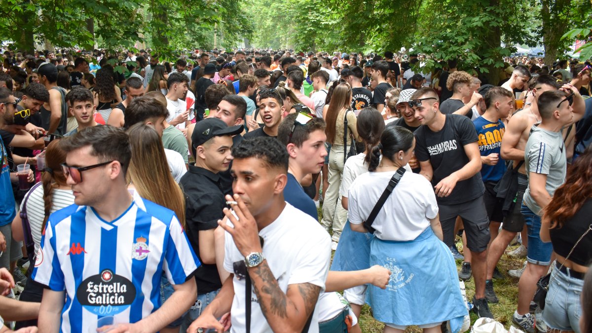 Celebración de la Jira de El Parral, en el paseo de la Quinta, en 2024