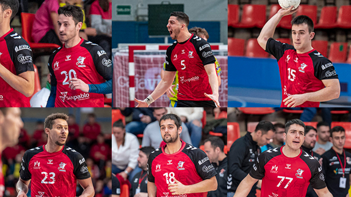 Imagen de los seis jugadores que dejan el UBU San Pablo Burgos.