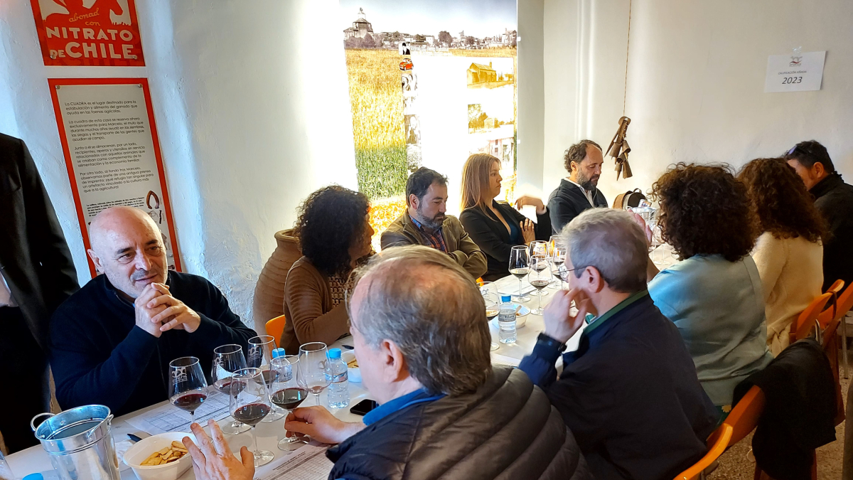 Imagen del comité de cata organizado por la DO Arlanza