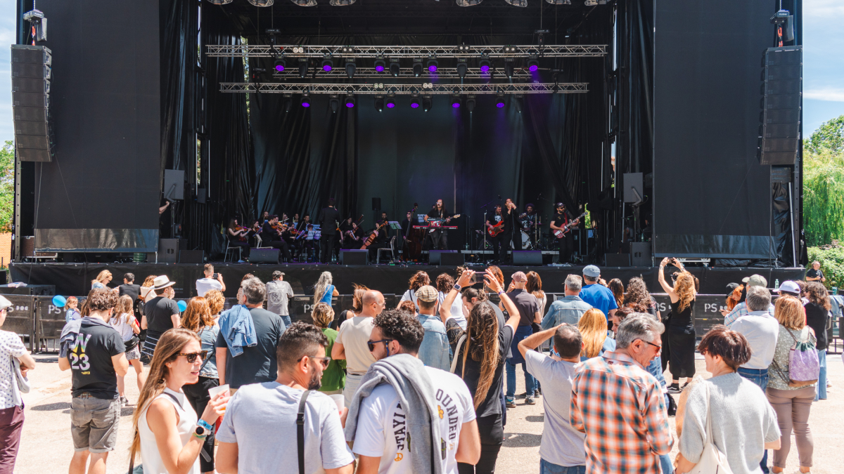 El escenario principal de IN- Festival fue uno de los puntos de atención