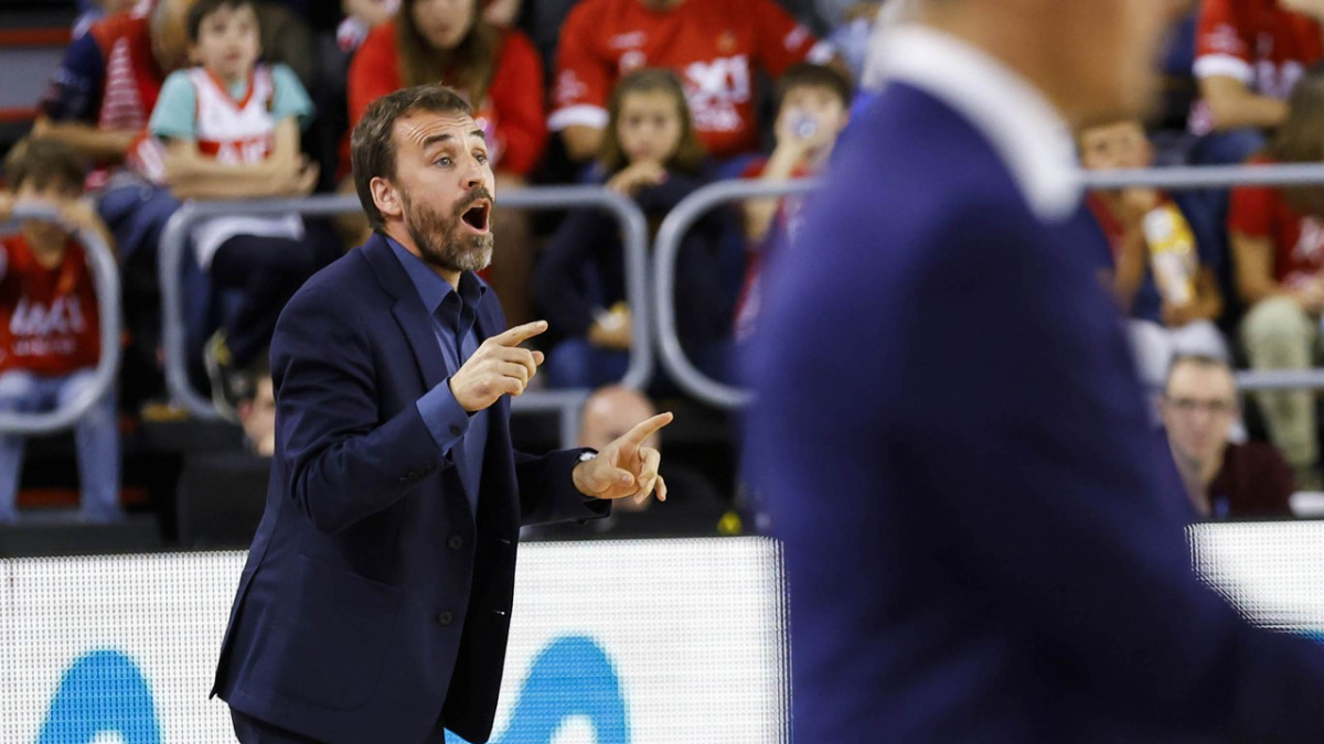 Camps durante uno de los partidos de liga Endesa la pasada temporada.