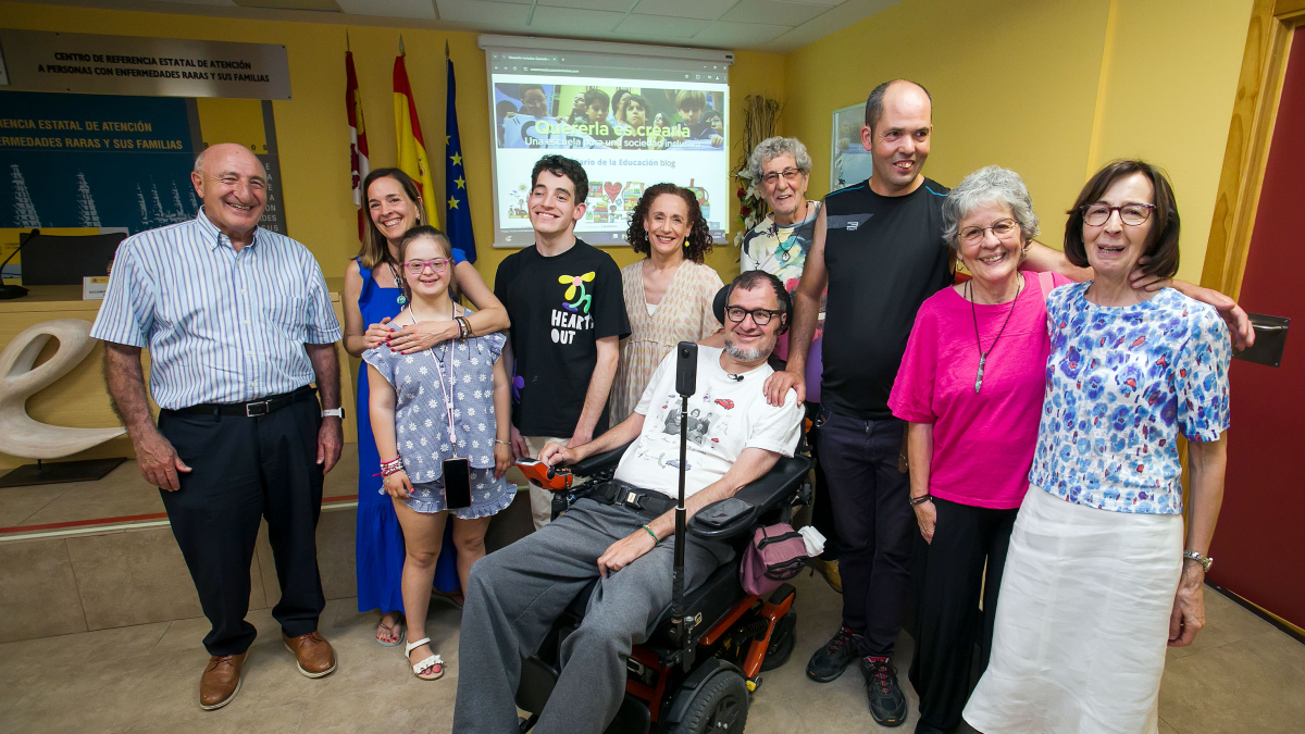 Presentación del documental 'Educación inclusiva. Quererla es crearla' en el CREER.