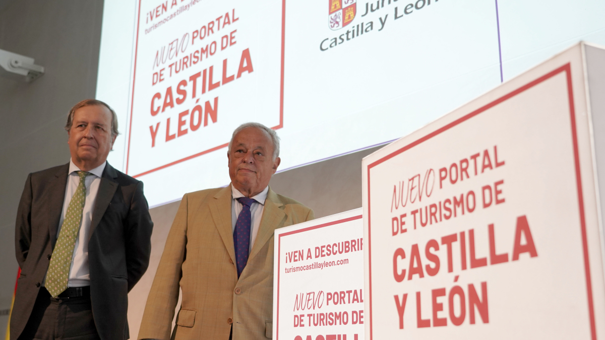 Presentación del portal web de turismo.