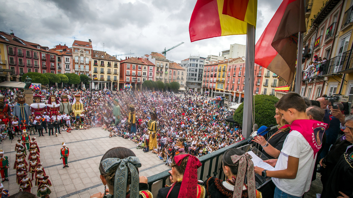 Izan Cano Villaverde, pregonero infantil de las fiestas