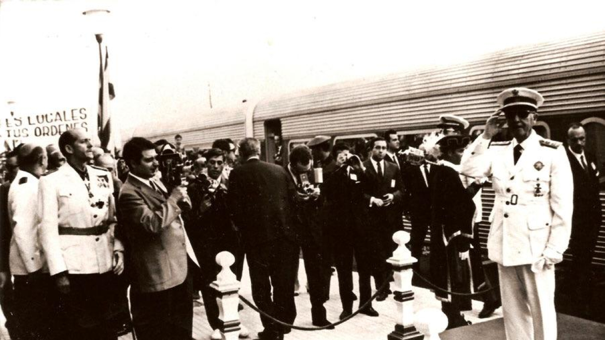 Imagen de la inauguración de la línea del Directo
