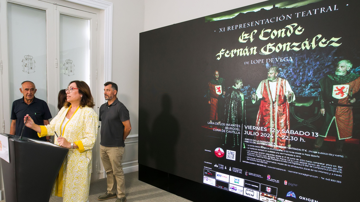 Presentación de la obra ‘El Conde Fernán González’.