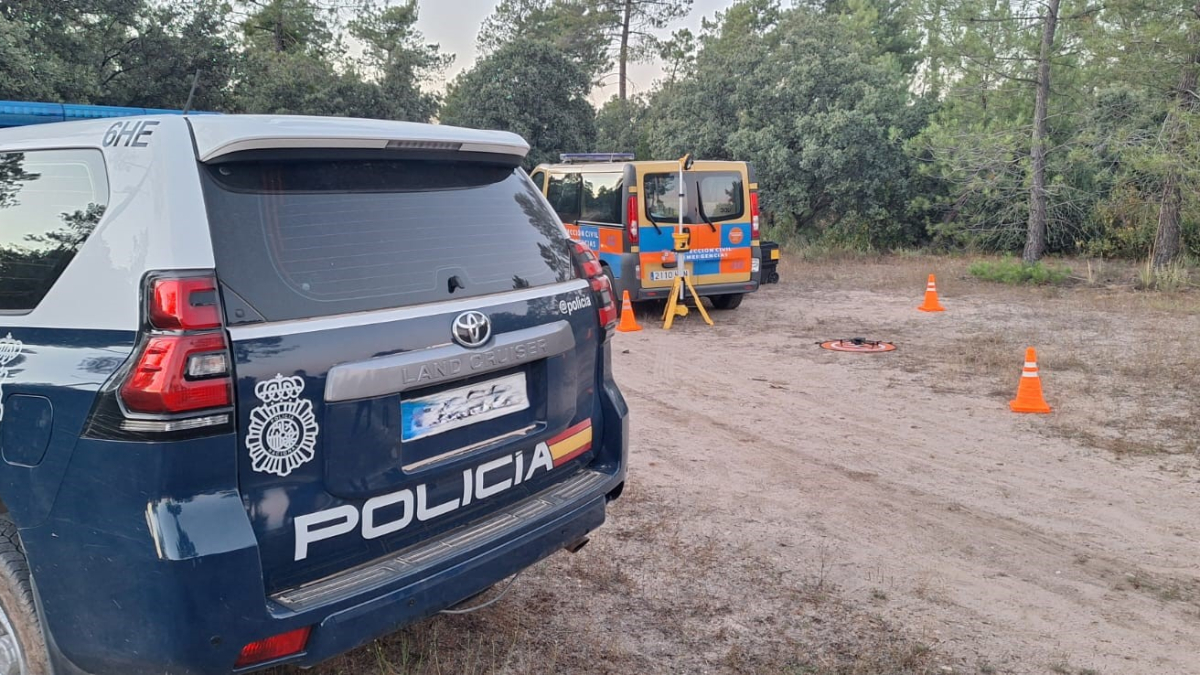 Imagen del amplio dispositivo de búsqueda